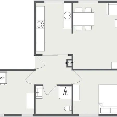 Apartament Gutshof Doberschau-Gaussig